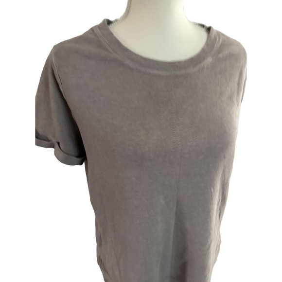 ATHLETA Gray Crewneck Womens Top Size Medium - Picture 3 of 5